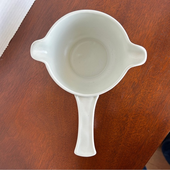 Vintage Royal Doulton Lambeth Stoneware "Shadow Play" Gravy Boat England - Picture 7 of 7